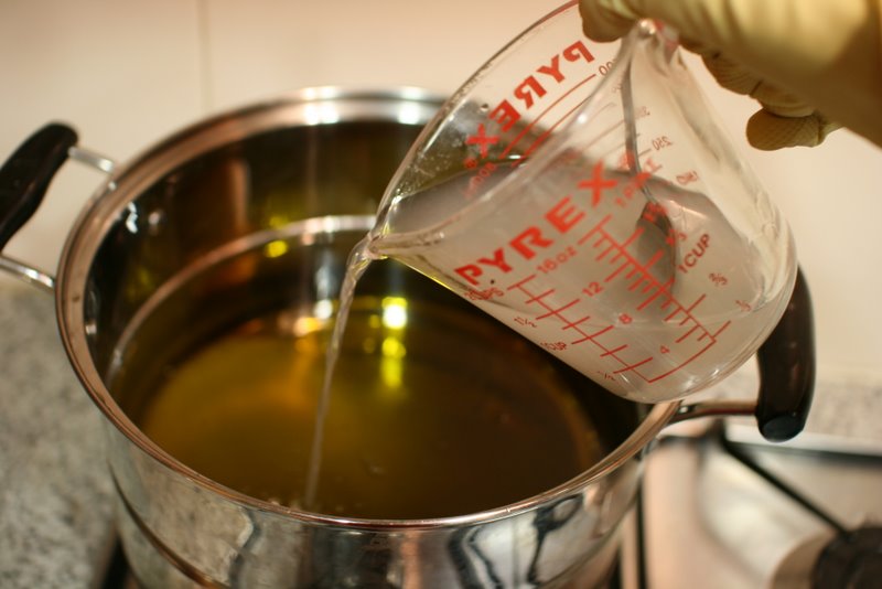 elaborar jabon con aceite de oliva